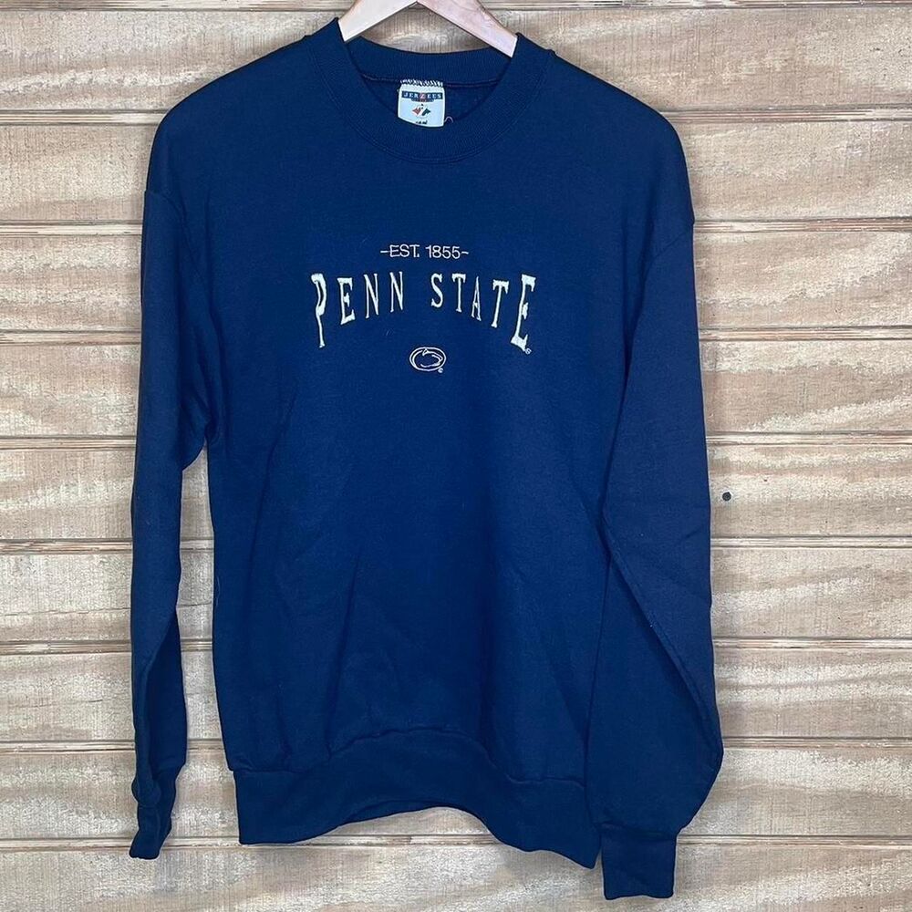 Vintage Penn Sate Nittany Lions Embroidered Crewneck Sweater  Size: Large